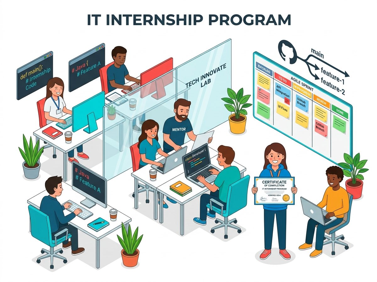 IT Internship in Thanjavur Vector Graphic